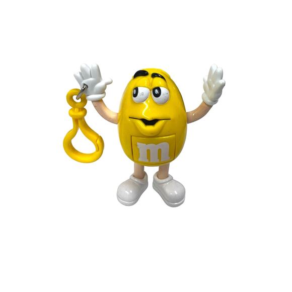 M&M"s Mars Blue Green Yellow Red Character Candy Dispenser Keychains 4" tall.‎ - Picture 4 of 9